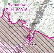 Specjalny Obszar Ochrony Siedlisk Natura 2000 - Rymanów PLH180016