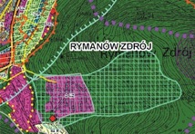 Rymanów Zdrój - Uwarunkowania zagospodarowania przestrzennego