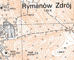 Mapa topograficzna w układzie '1965', arkusz: 185.141 , 1:10 000 Mapa topograficzna w układzie '1965', arkusz: 185.141 , 1:10 000